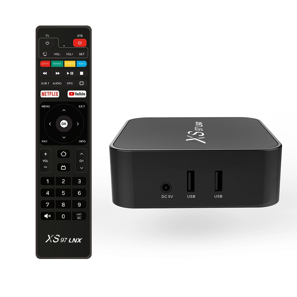 Xs97 precio de fábrica Ott IPTV de Verificación de Linux Linux Smart TV Box