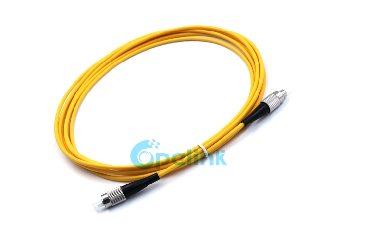 FC-FC Sm Simplex 9/125 Optical Fiber Patchcord, 5m