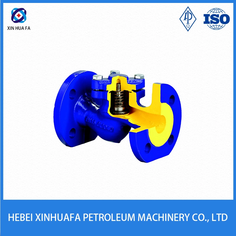 H44h-16c Cast Steel Swing Flange Check Valve Is Suitable for Sour Environment DN25-DN200