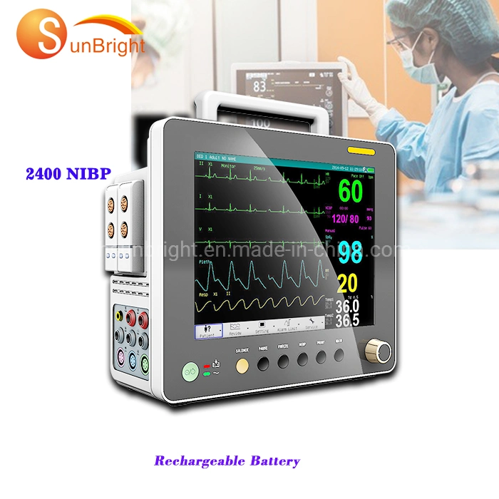 Dual Channel Temp Function Vital Sign Machine NIBP