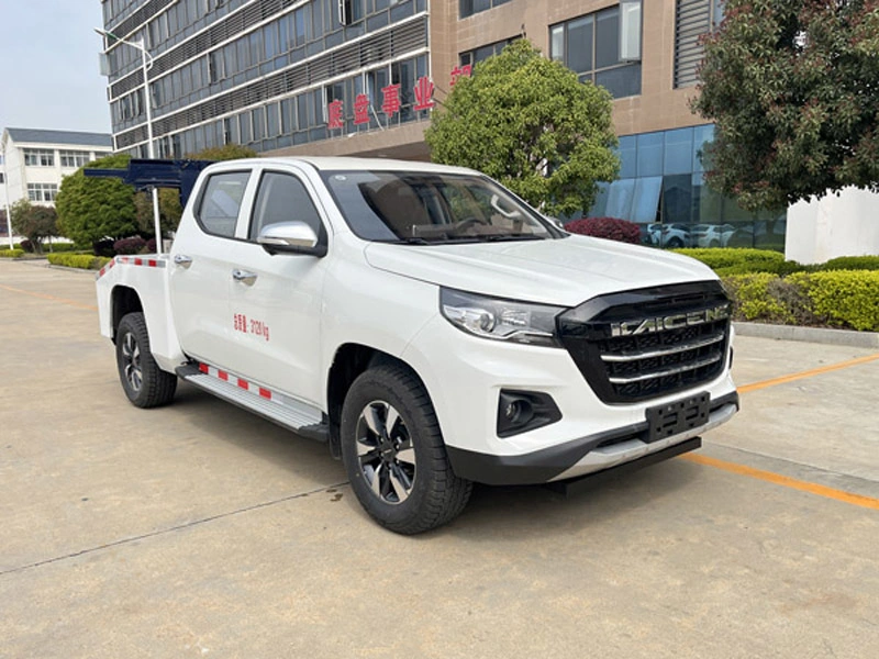 Changan 165HP 4X4 4X2 Vente Directe d'Usine Camion de Remorquage à Plateau Basculant de 4t pour Obstacles Légers