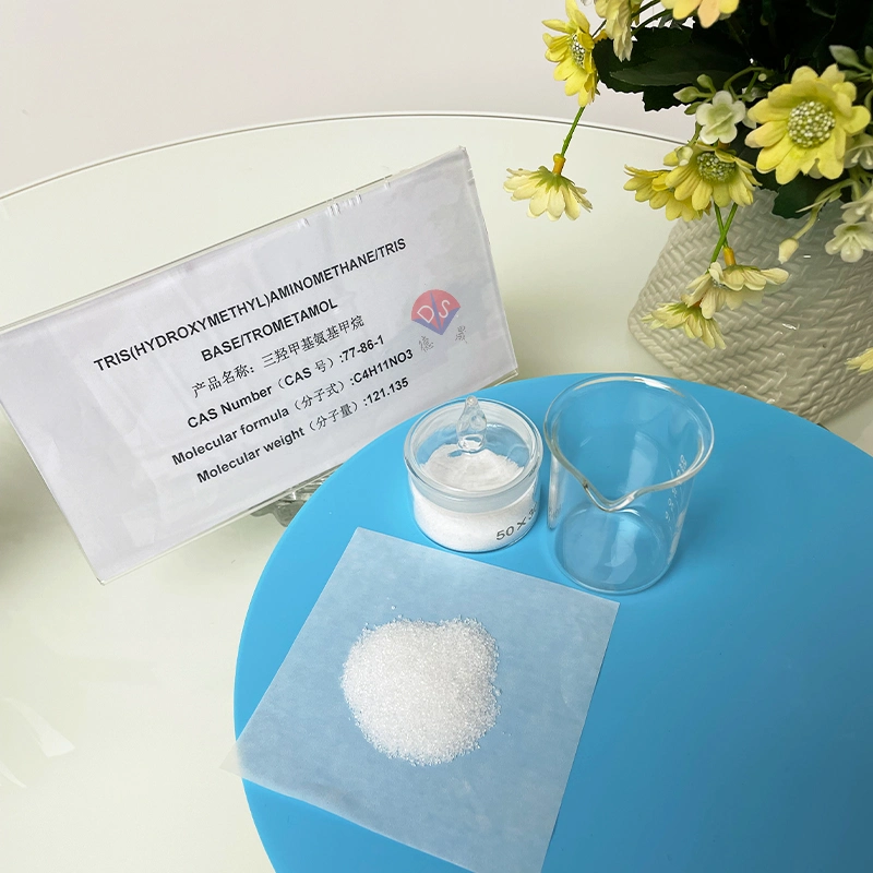 Tris Base,CAS77-86-1,Tris (hydroxymethyl) Aminomethane, Trometamol,Tromethamine,Biological Buffers,Tris Buffer,Trizma Bas,Purity 99+ Manufacturer&prime;s Stock