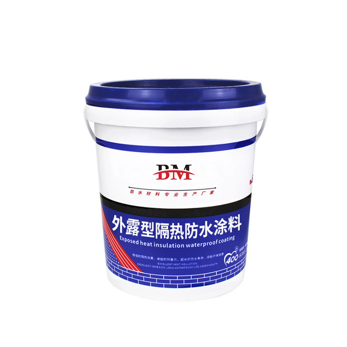 Roof Coating Water Proof, Nano Hydrophobic Coating Waterproofing Materials for Concrete Roof