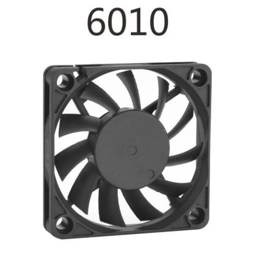 6010 Board Fan Greenhouse System Cooling for Outdoor Activity 60mm Fan