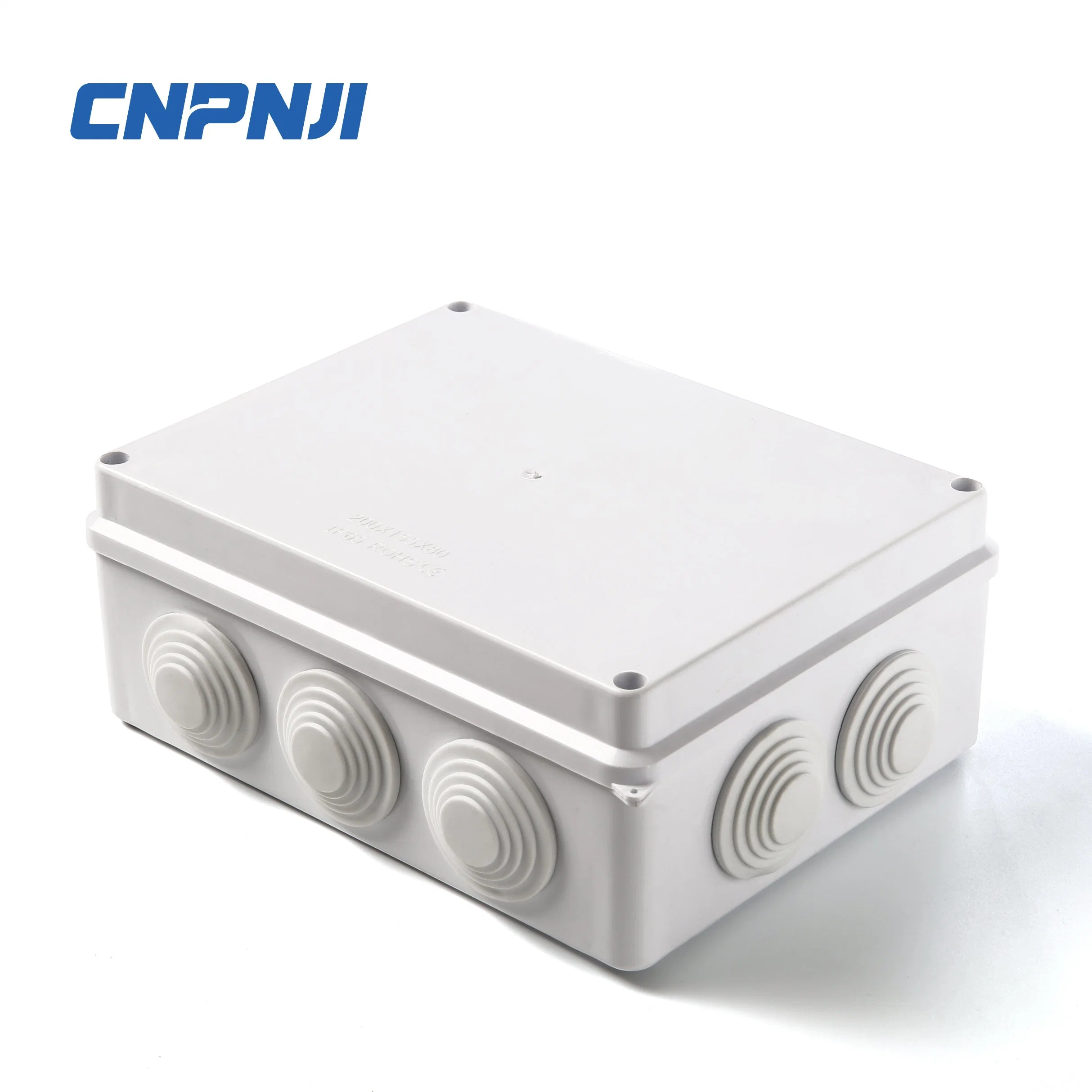 Beautiful Appearance and Strong Performance Plastic Terminal Box Enclosure with Reserved Holes