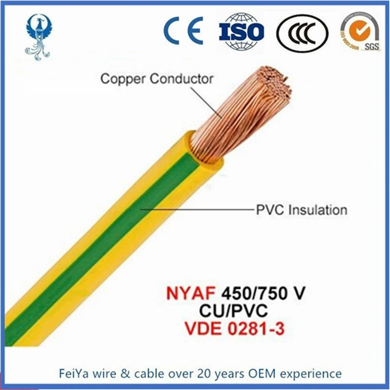 0.6/1kv retardador de chama Vinyl-Insulated Terra Cabo Tfr-Gv na bandeja