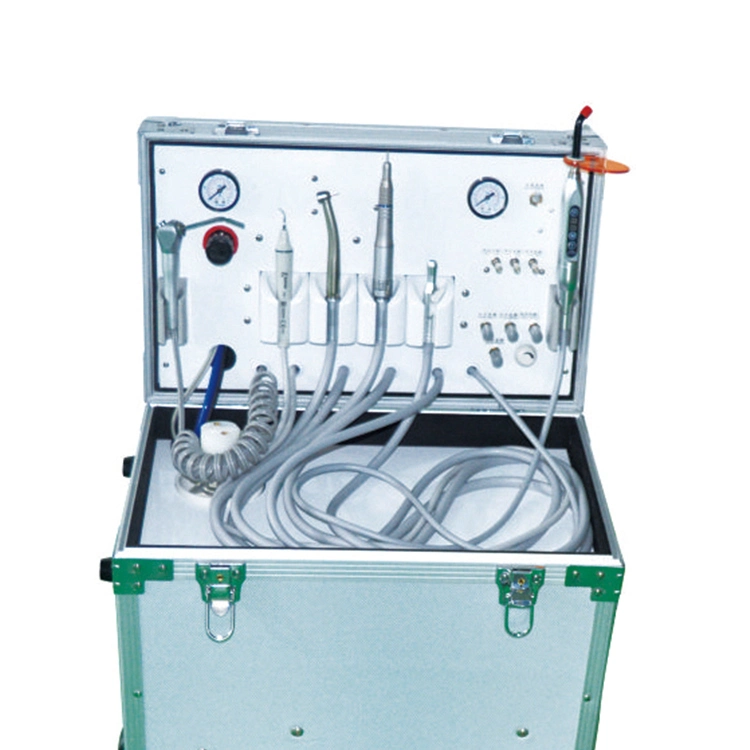 Hotsale Portable Dental Unit with Compressor Mobile Dental Clinic
