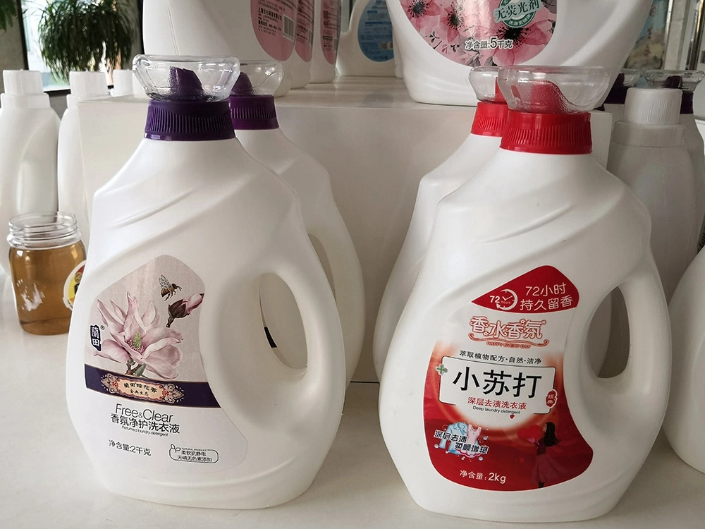 1L 2L 3L Gentle Jasmine Scent Liquid Laundry Detergent for Sensitive Skin