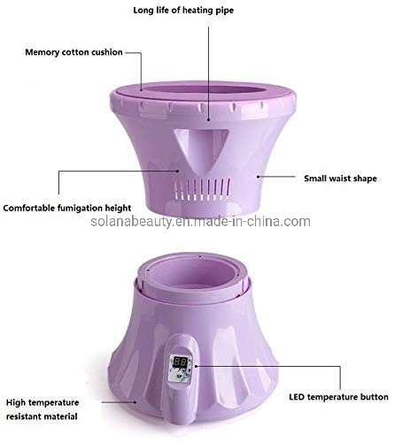 New 2ND Generation V Steam Seat Portable Vaginal SPA Steaming Chair