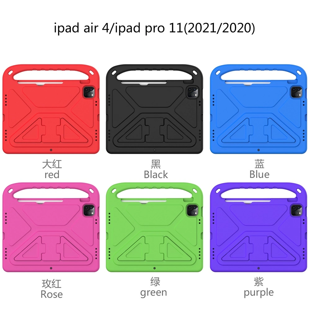 Los golpes EVA Caso para iPad PRO 11 3ª Generación 2021 iPad 4 Aire 10.9 con ranura de lápiz