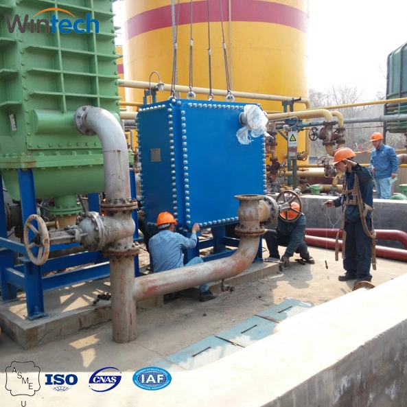 Customized High Efficiency Plate Heat Exchanger Used for Carbon Capture System