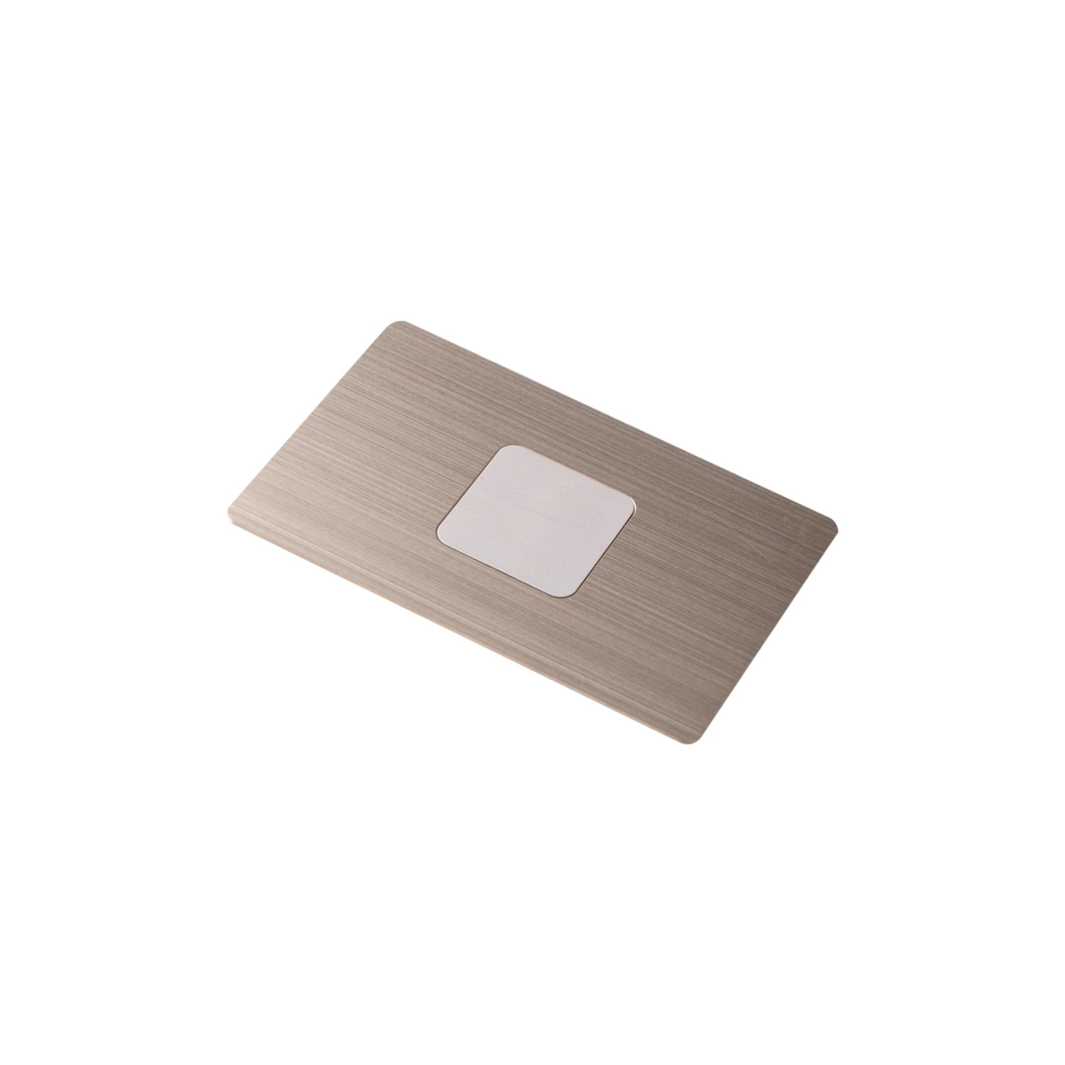 Factory Color Optional Blank Sle4442 Chip Smart Metal Loyalty Credit Card