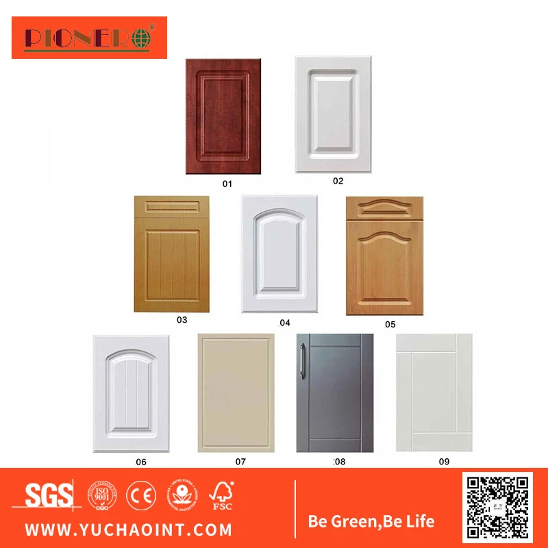 Kitchen Cabinets Accessories Customized Wholesale/Supplier Solid Wood with Particleboard Door