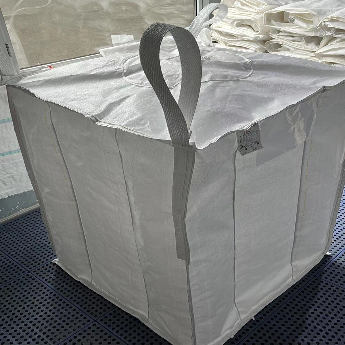 China Supplier Super Sack Factory Sale Sling Tote Bag FIBC Q Bag PP Woven Bulk Bag 1ton Bag / Jumbo Bag 1.5tonne Big Bag