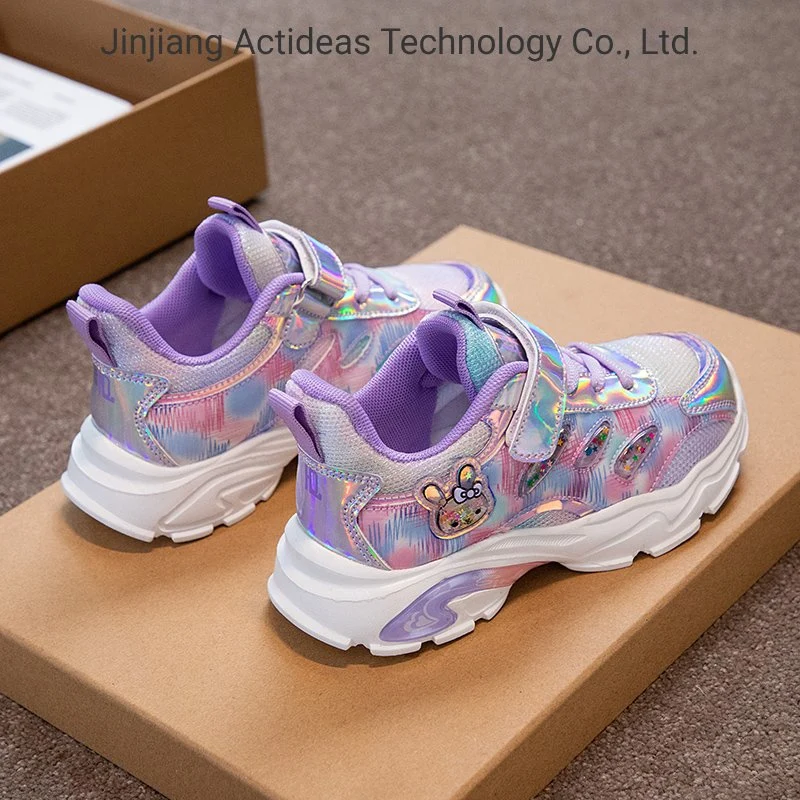 New Children Flat Casual Shoes Charming Printing Kids Girls Footwear