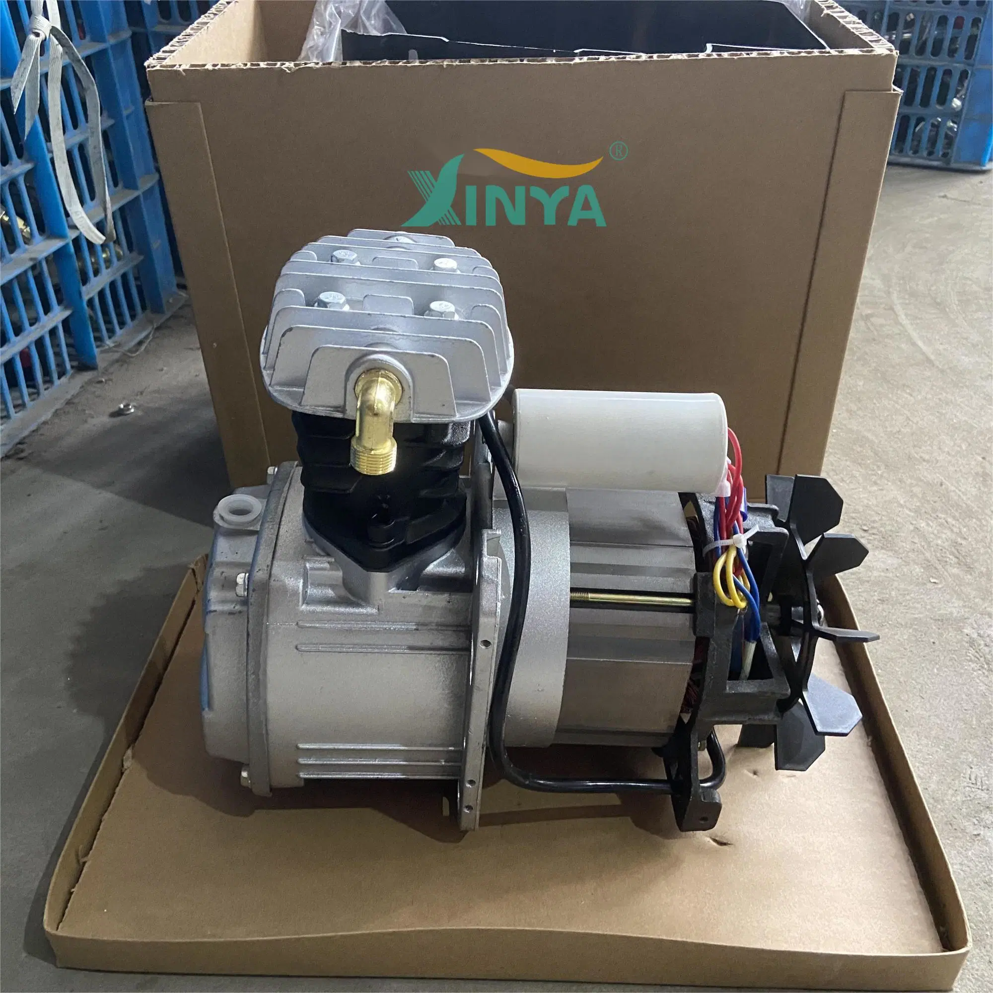 Xinya FL Fini 47mm Single Piston Air Compressor with Alu or Copper Motor