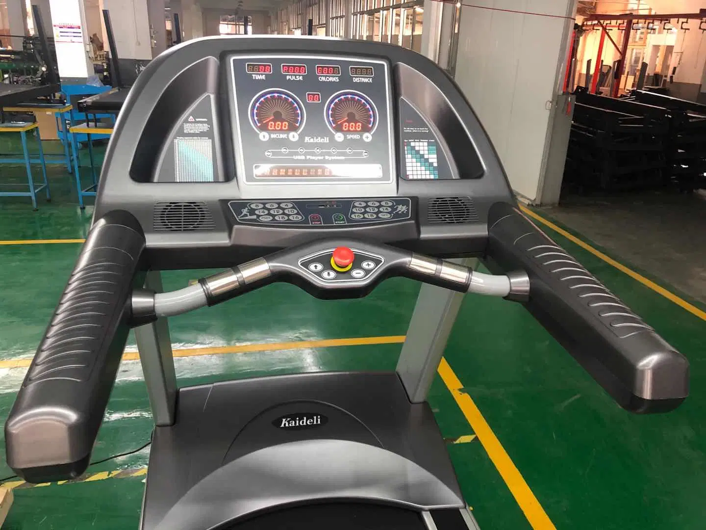 Gym Cardio Machine Motorized Electric Commercial Treadmill