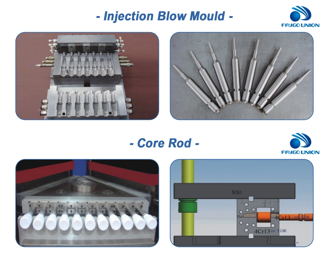 High Output Injection and Blowing One Stage Plastic PPSU PC Baby Bottle Learning Cup Making Machine Equipment