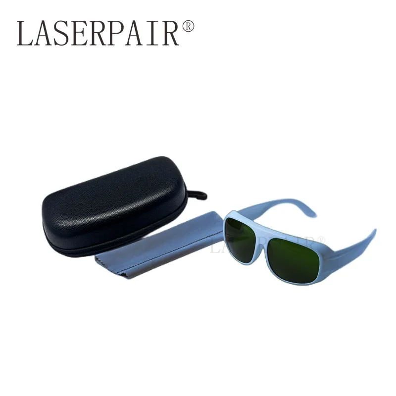 Sports Type de lunettes de protection 200-1800nm et lunettes de sécurité IPL Pour machine IPL/ce En169 avec cadre 52