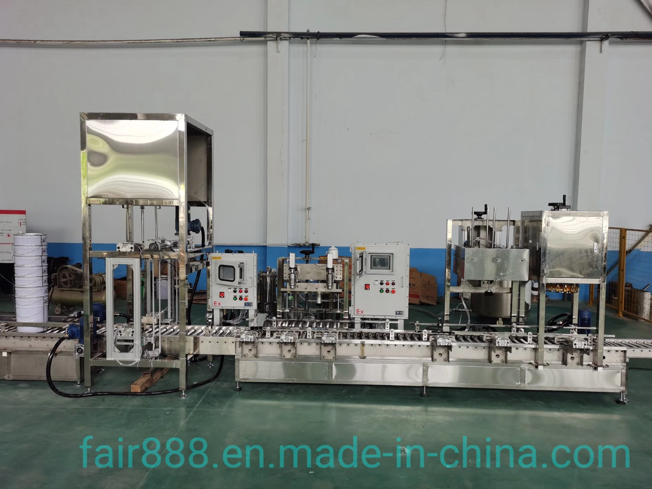 Aautomatic Filling Machine for High Viscosity Liquid Chemicals