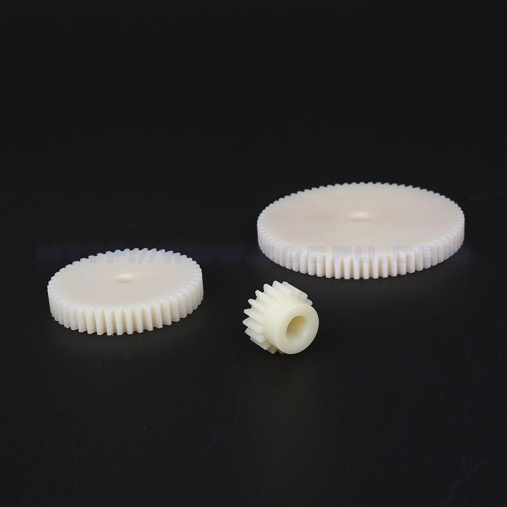 Customized Design High Precision UHMWPE Plastic Helical Gears Manufactures