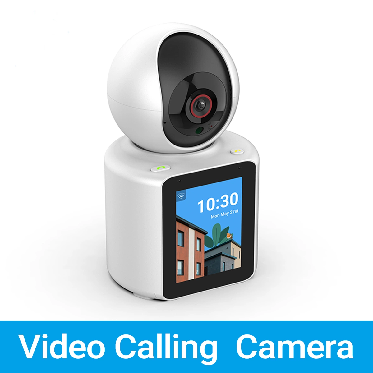 Video llamando Cámara WiFi CCTV Cámara de bebé Pet Monitor Móvil Teléfono Cámara de tarjeta SD inalámbrica para la cámara de cuidado del bebé