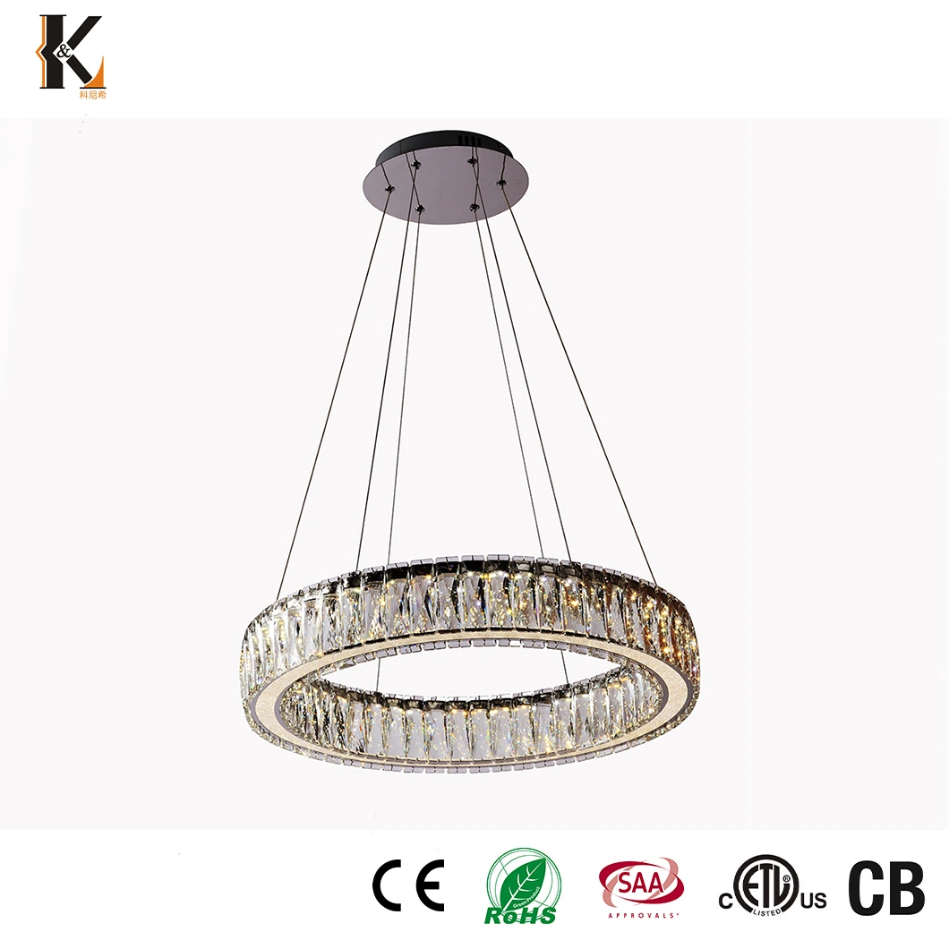 China Big Chandelier Online Customization Modern Gold Crystal Small Round Ceiling Hanging Luxury Crystal Chandelier