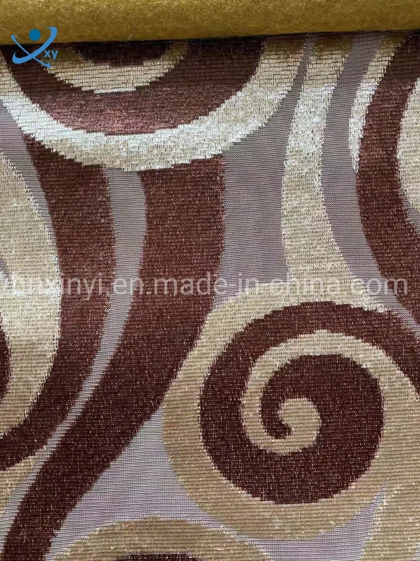 Polyester Upholstery Fabric Sofa Jacquard Home Textile for China Factory