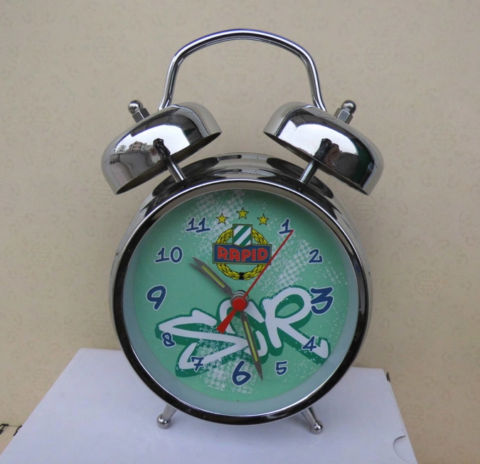 подарок для продвижения кварцевые часы клиента дизайн музыкальный будильник