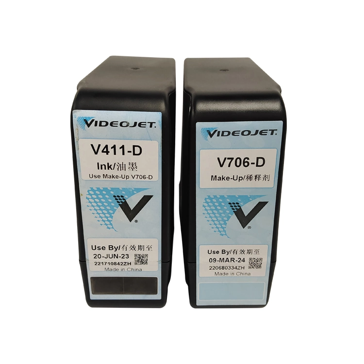 Cartucho V4210-D V4211-D Videojet Aperfazer o cartucho V7205/7206 Videojet Tinta para impressora VideoJet