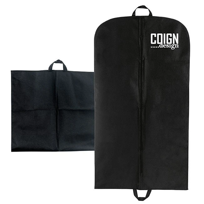 Custom Reusable Dust Foldable Non Woven Dress Garment Suit Cover Bag