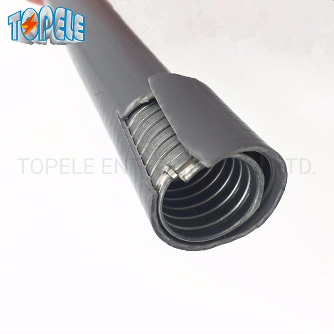 Electrical Liquid Tight Waterproof Gi Flexible/Corrugated Metal Steel Grey Conduit/Tube