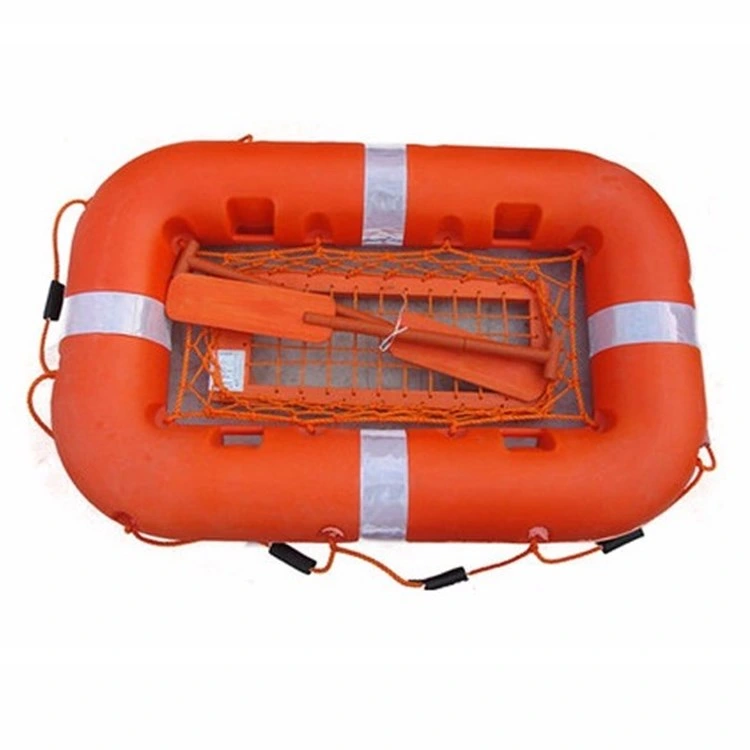 Manufacture CE Approved Small Plastic 10 Person Marine Life Floating Raft