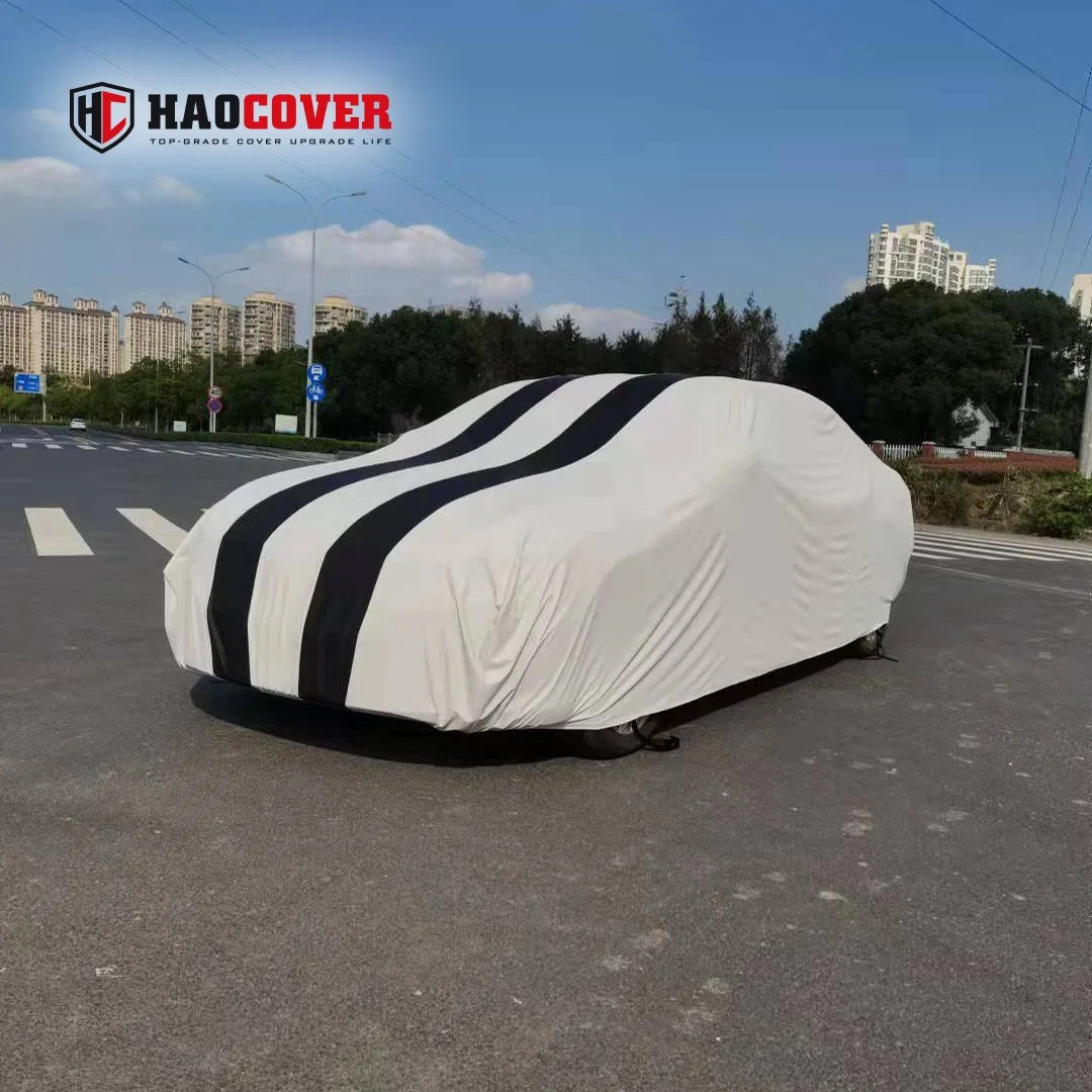 Luxury Elastic Water-Proof Car Cover Outdoor Anti-UV Auto Cover