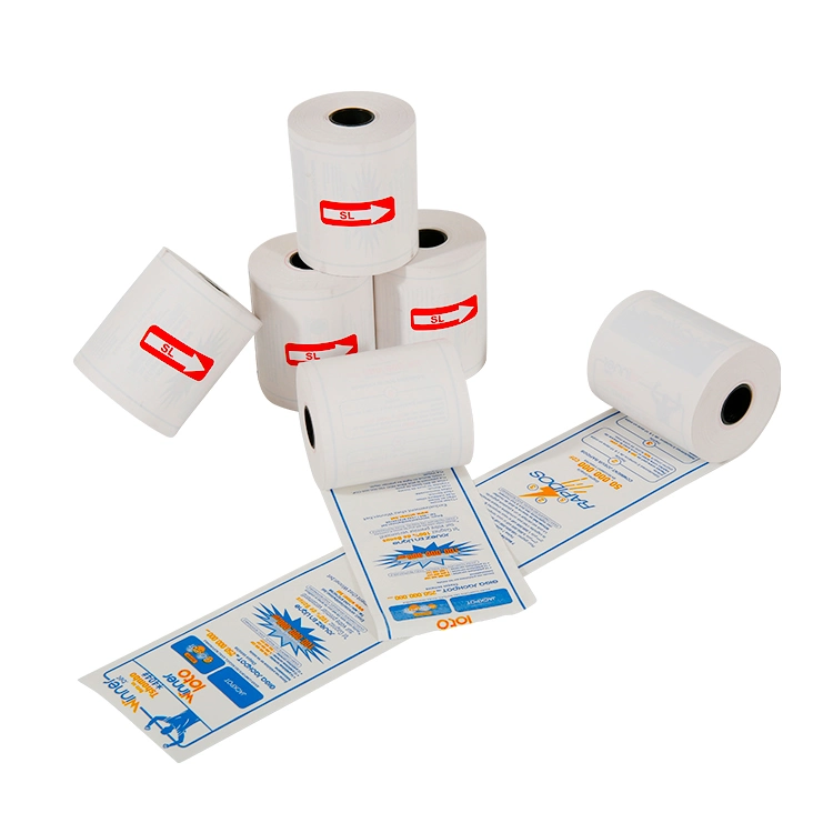 80mm 57mm White Color Cash Register Thermal Paper Roll