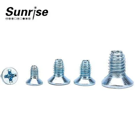 Blue-Zinc Plated Countersunk Triangular Flat Head Self-Tapping Screw Self-Tapping Locking Screw