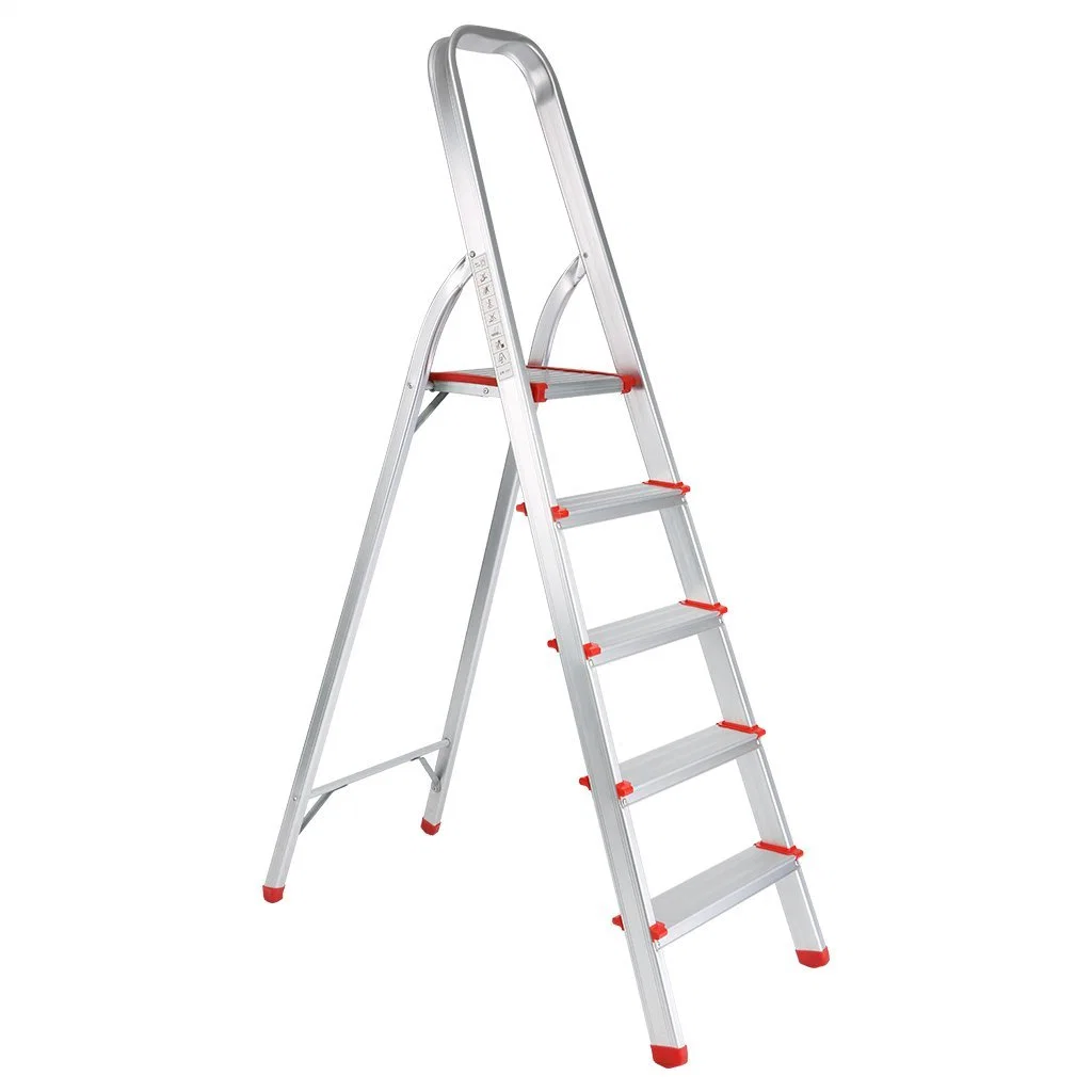 Industrial Ladders, Folding and Moveable Type and Folding Ladders Feature Aluminium Step Ladder