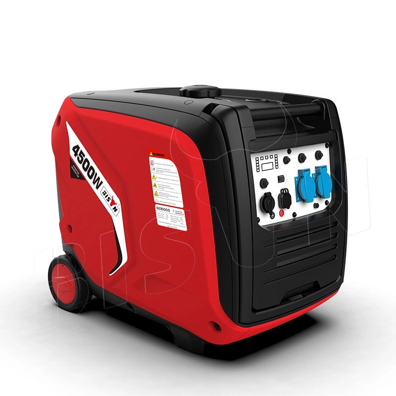 Bison Wholesale 3500 Watt 3.5kw 4000watts 440V Petrol Small Gasoline Generator 220V Gas Power Generator with Remote Control