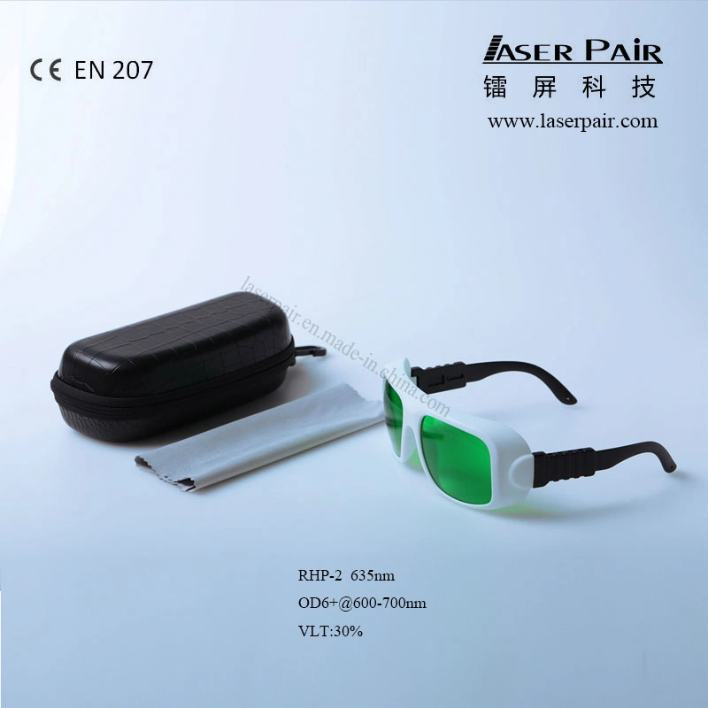 Laser Safety Glasses 635nm (High protection) , Laser Safety Goggles Frame 36,O.D6+@600-700nm, Available for:650nm,694nm Application: Red Lasers,Ruby,Vlt:30%