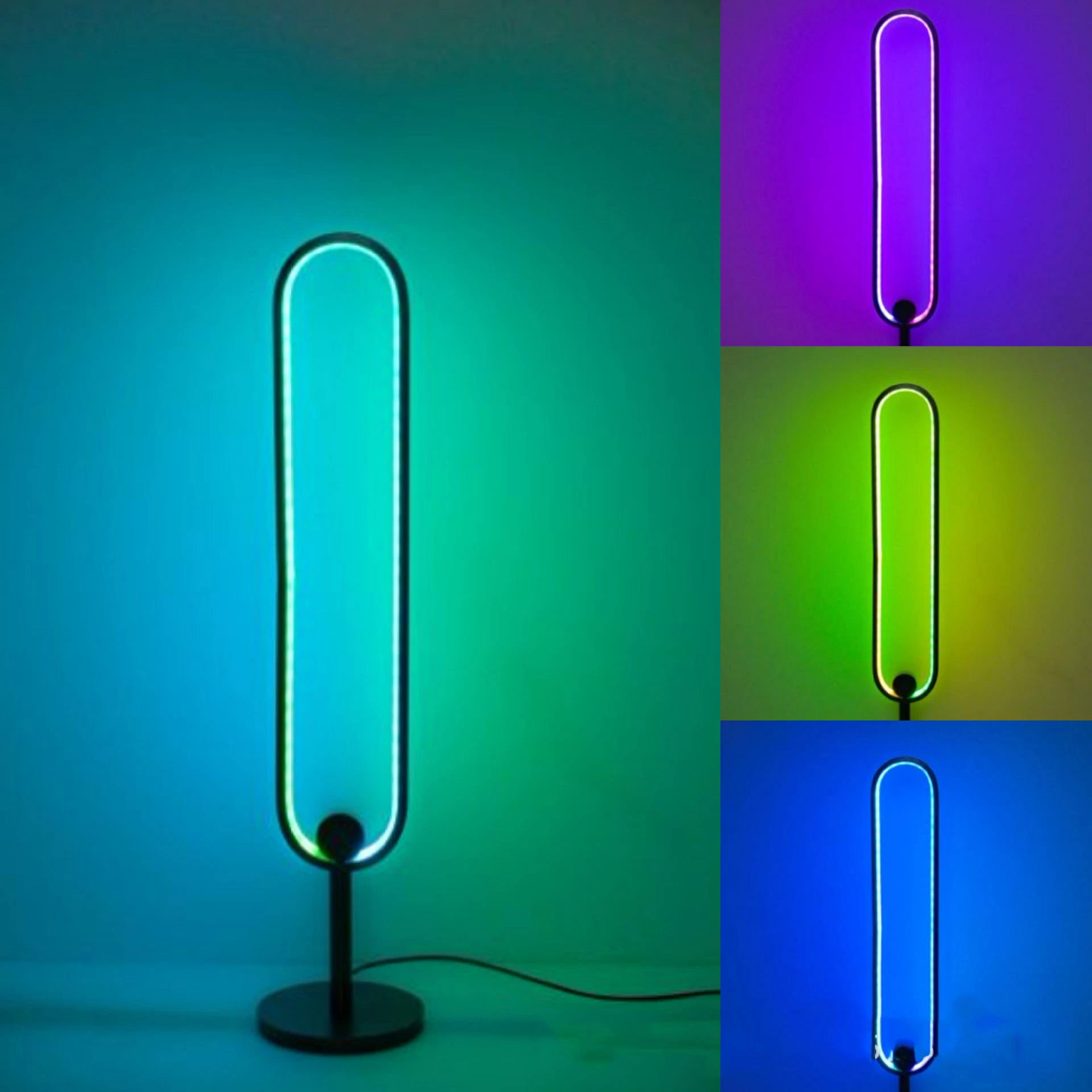 Aluminum Profile Strip Single Color or RGB Touch Switch Ambient Lighting Decorative Hotel LED Floor Light for Hotel Residetial Room