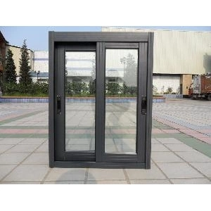 Ventana corrediza de aluminio mosquitera, 45 kgs cada aleación 6063 Sash