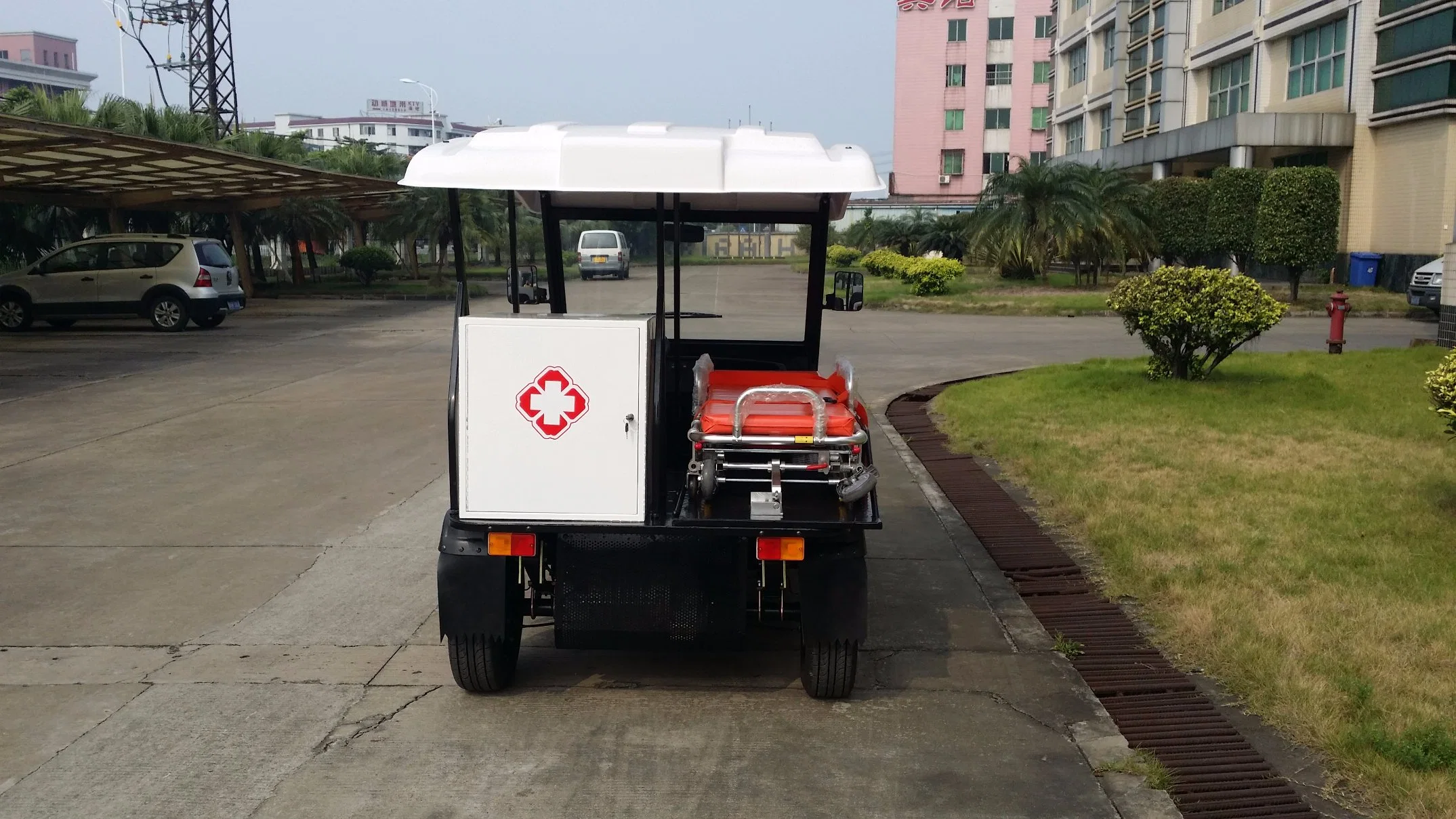 Rescue 2 Passenger Electric Ambulance Car for Emergency