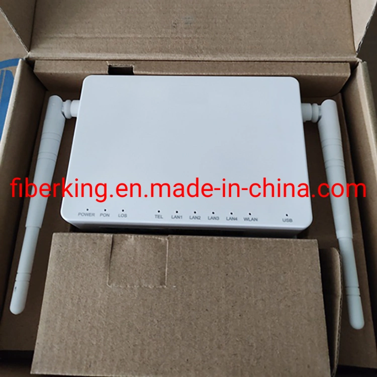 New Gpon Ont Modem F663 F663nv3a 1ge+Tel+3fe+WiFi Gpon ONU Xpon WiFi ONU