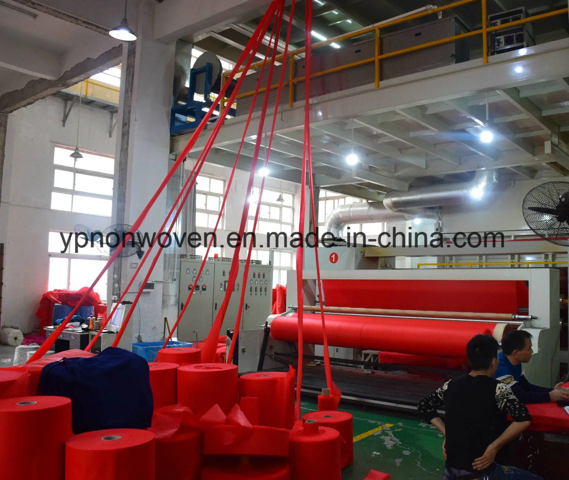 Stable SMS Spunmelt Nonwoven Production Line Non Woven Making Face Mask Machine Melt Blown Polypropylene Machine to Produce Fabric