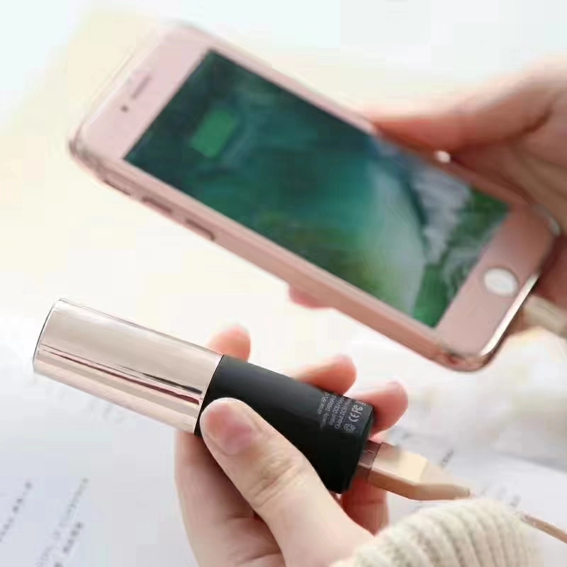 Lipstick Slim Ultra Portable Power Bank 2600mAh 3000mAh Gift Lipstick Charger