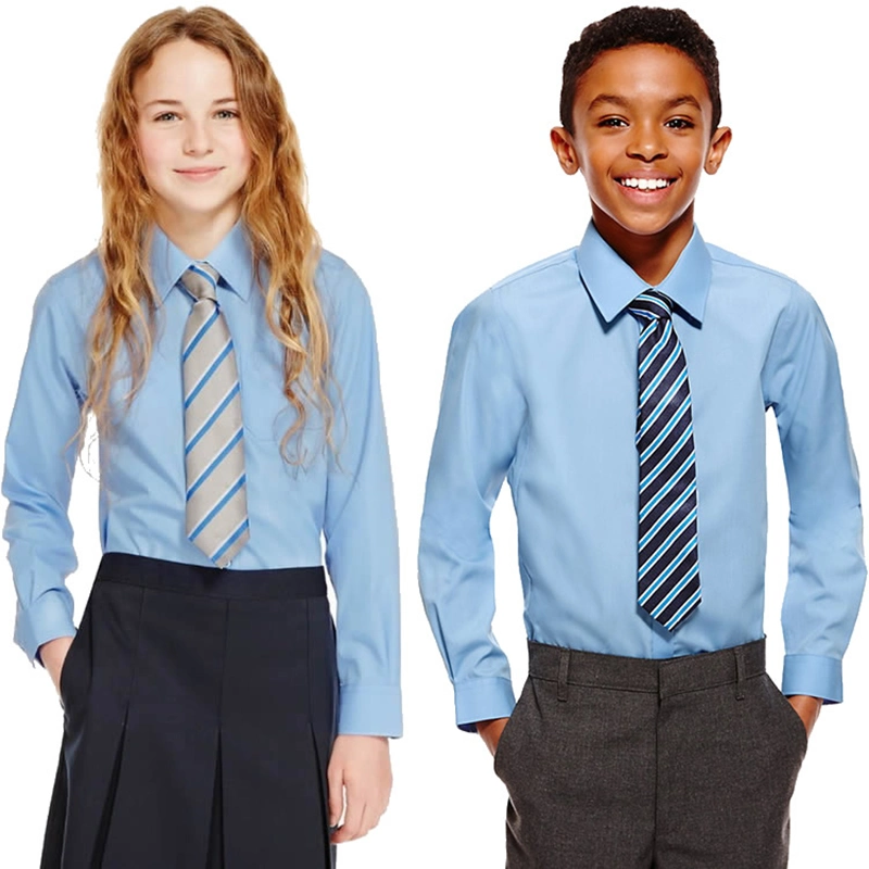 Child Long Sleeve School Uniform with Brand Suit