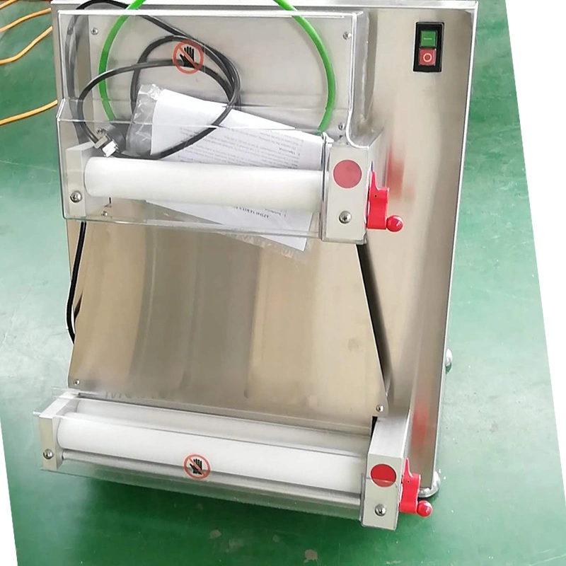 Small Electric Manual Tabletop Pizza Dough Press Sheeter Machine