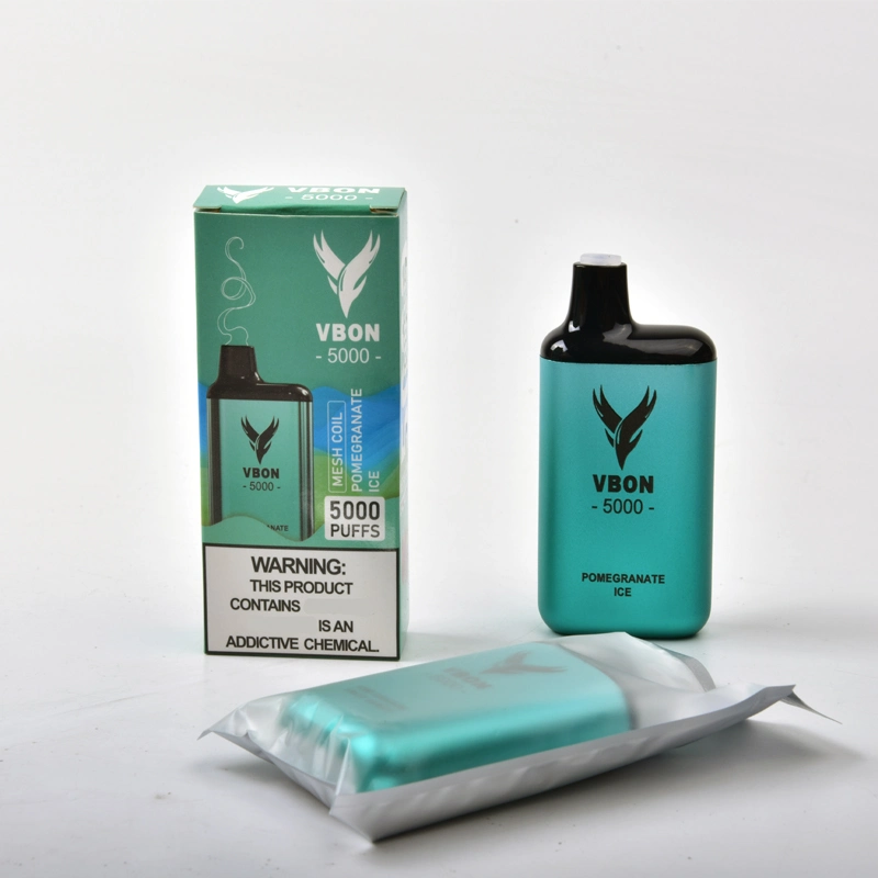 Vbon Bar Vapes 12ml Juice 5000 Puffs Rechargeable 5K Puff