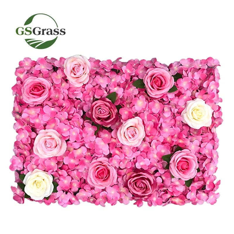 Wedding Centerpieces Home Decor Silk Cloth Rose Flower Wall