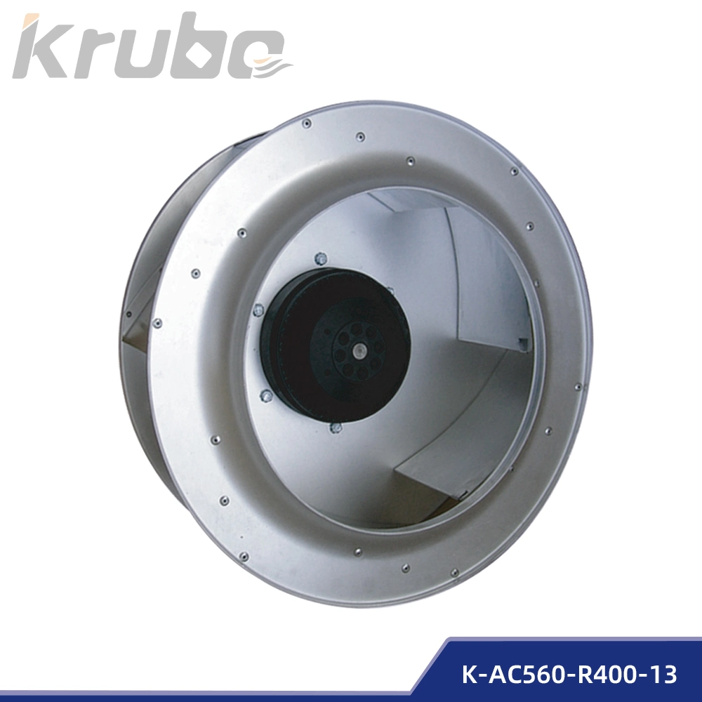 Blowers 560mm AC Centrifugal Fans Backward Curved, Ball Bearing, (K-AC560-R400-13)